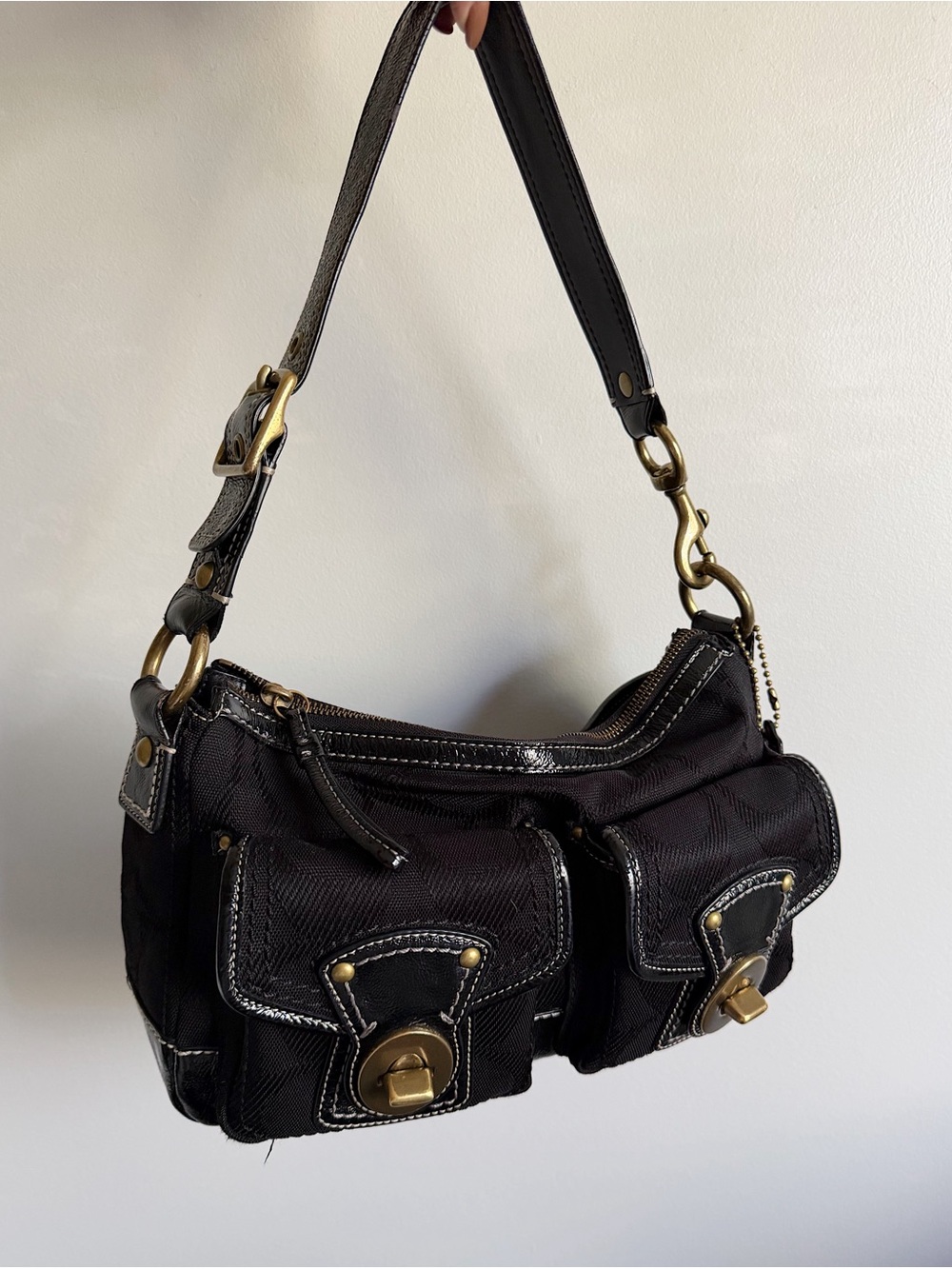 Vintage Coach Legacy Turnlock bag